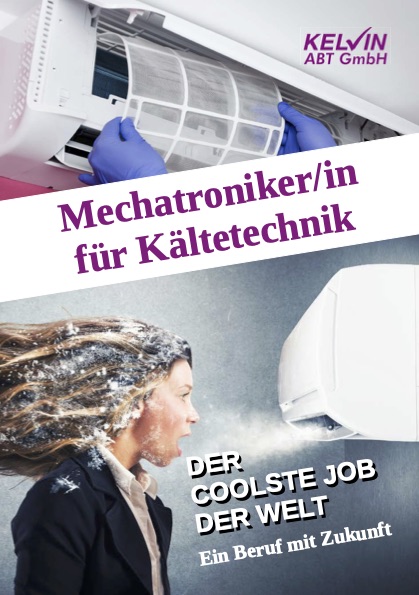 Flyer Ausbildung Kältetechnik